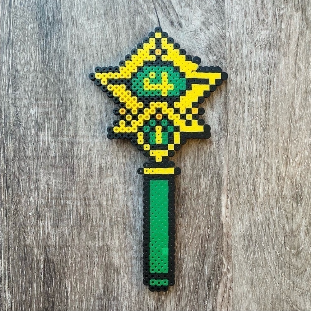 Anime Sailor Moon Miracle Romance Wand magnet pointer star perler beads gift